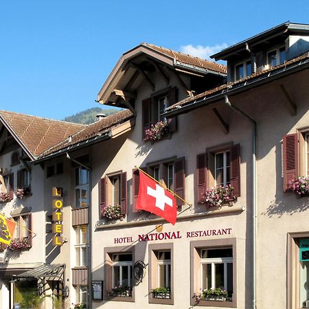 Hotel National Frutigen Exteriör bild