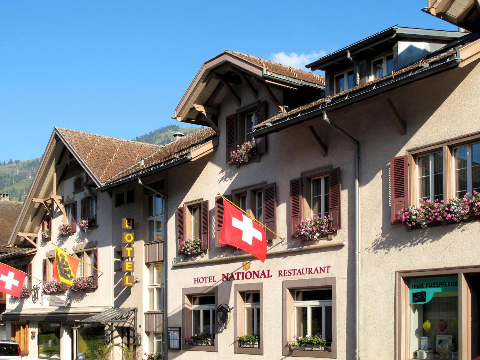 Hotel National Frutigen Exteriör bild