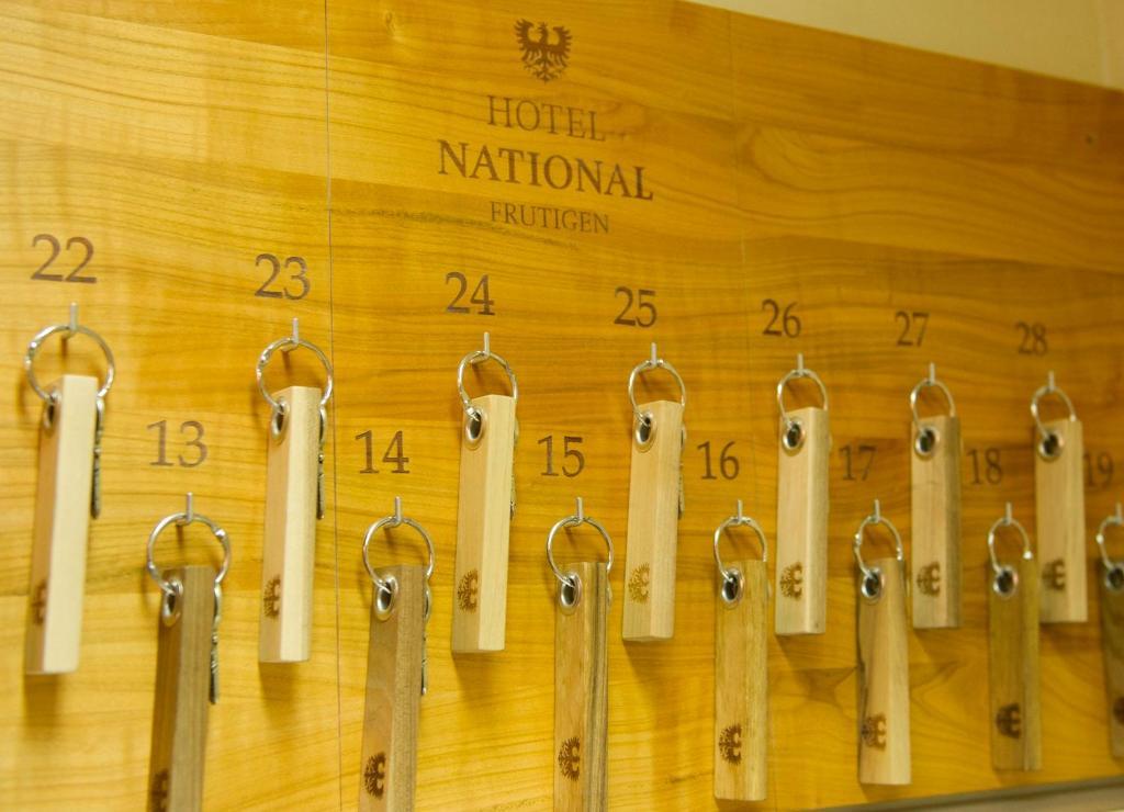 Hotel National Frutigen Rum bild